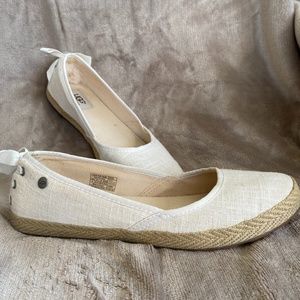 UGG Espadrille Flats size 8